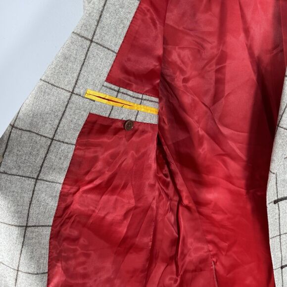 STUNNING Vitale Barberis Canonico 44 Blazer Wool Custom for Alec Ogletree READ - Picture 9 of 16